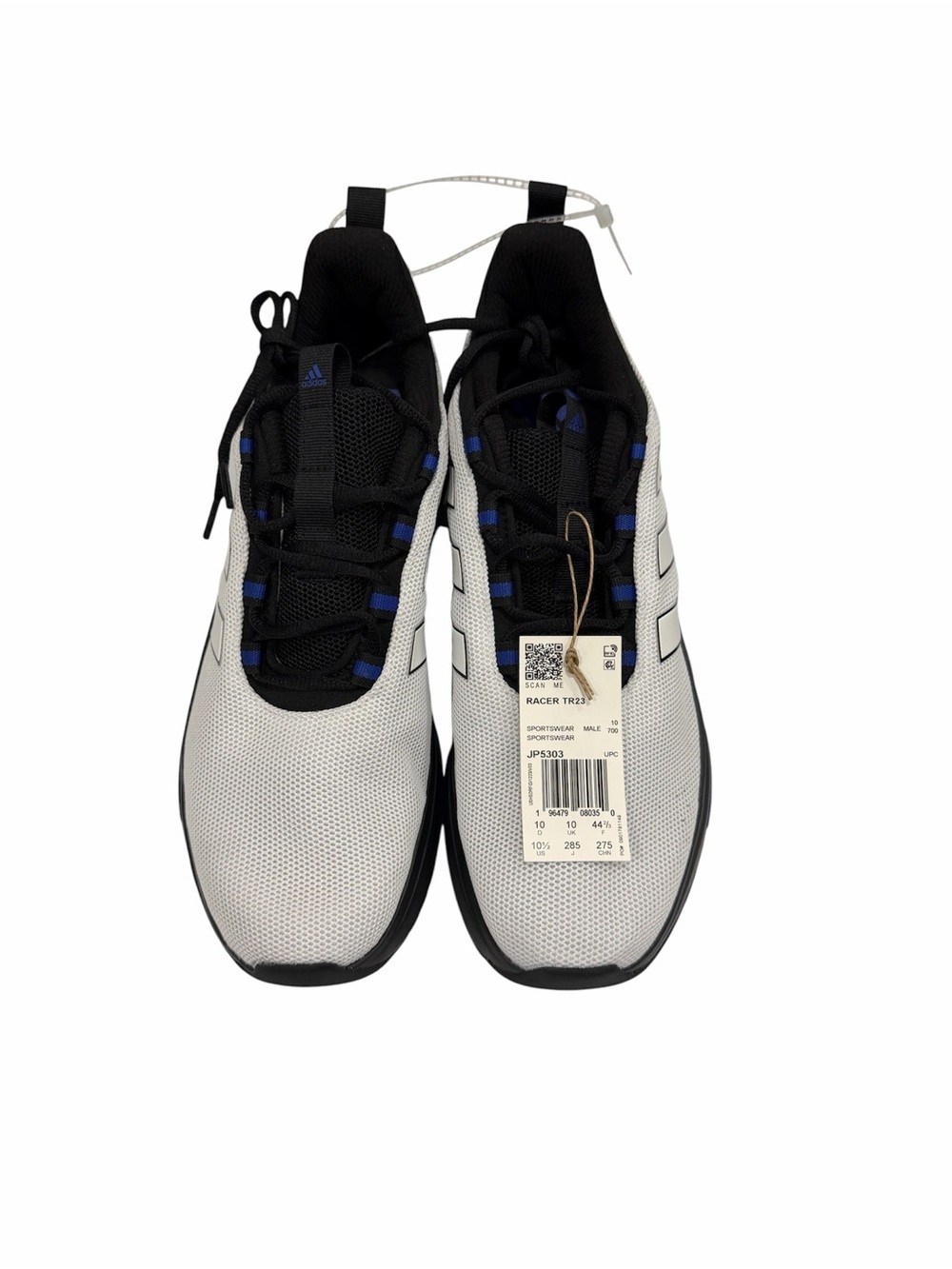adidas Men's Racer TR23 Sneakers - White, Black & Blue